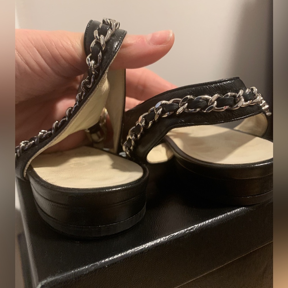 Chanel shoes with new bottoms size 39 - Picture 9 of 11